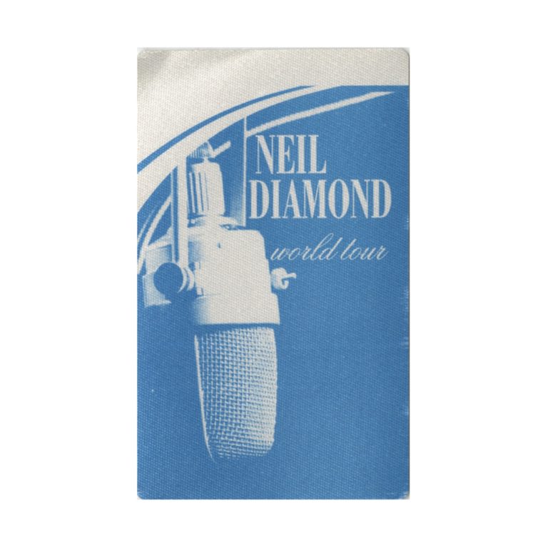 Neil Diamond 1999 Concert Tour All Access Backstage Pass