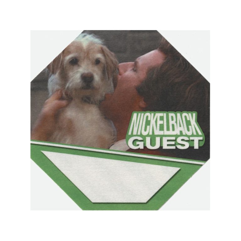 Nickelback 2003 The Long Road Concert Tour Guest Backstage Pass