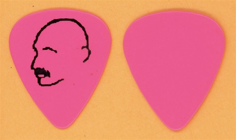 Genesis Peter Gabriel Tony Levin Vintage Guitar Pick - 1986 UP Tour