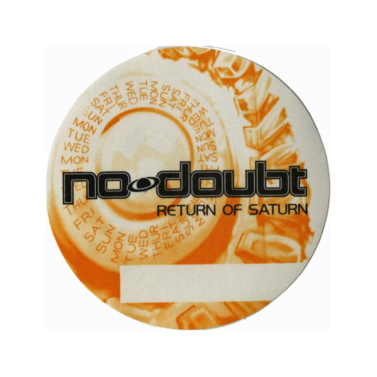 No Doubt 2000 Return of Saturn Concert Tour All Access Backstage Pass