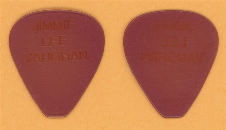 Jimmie Lee Vaughan Vintage Tour Guitar Pick - Fabulous Thunderbirds - USED