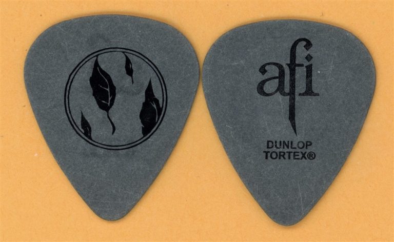 A Fire Inside AFI Hunter Vintage Guitar Pick - 2003 Sing the Sorrow Tour