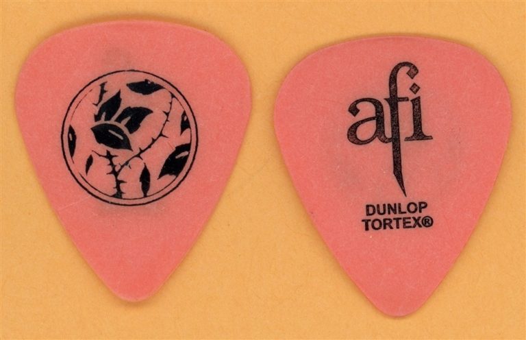 A Fire Inside AFI Jade Puget Vintage Guitar Pick - 2003 Sing the Sorrow Tour