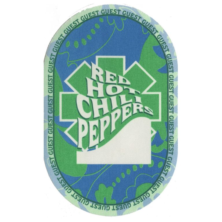Red Hot Chili Peppers 1999 Californication Concert Tour Guest Backstage Pass