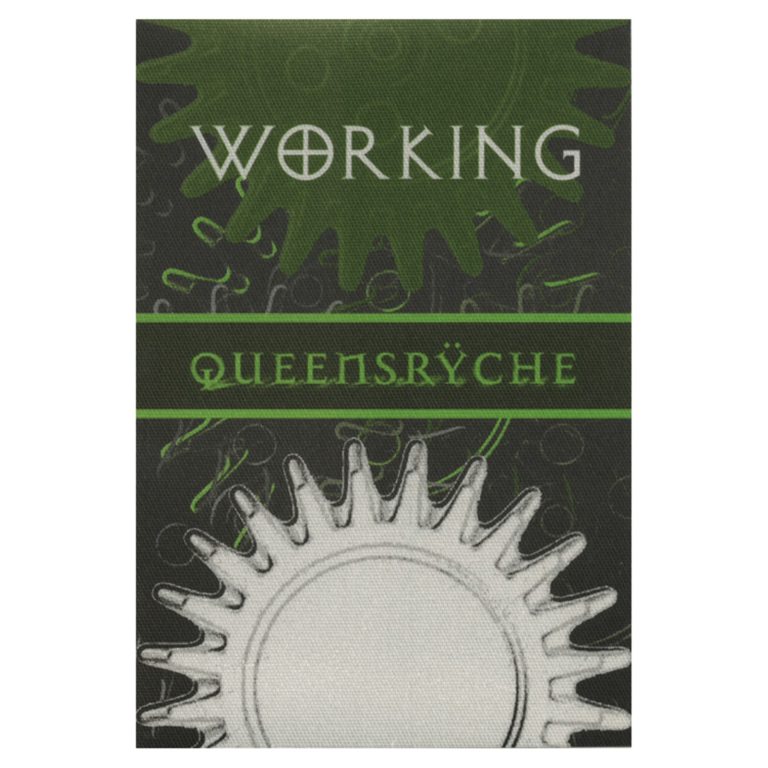 Queensryche 2000 Q2K Concert Tour Working Backstage Pass