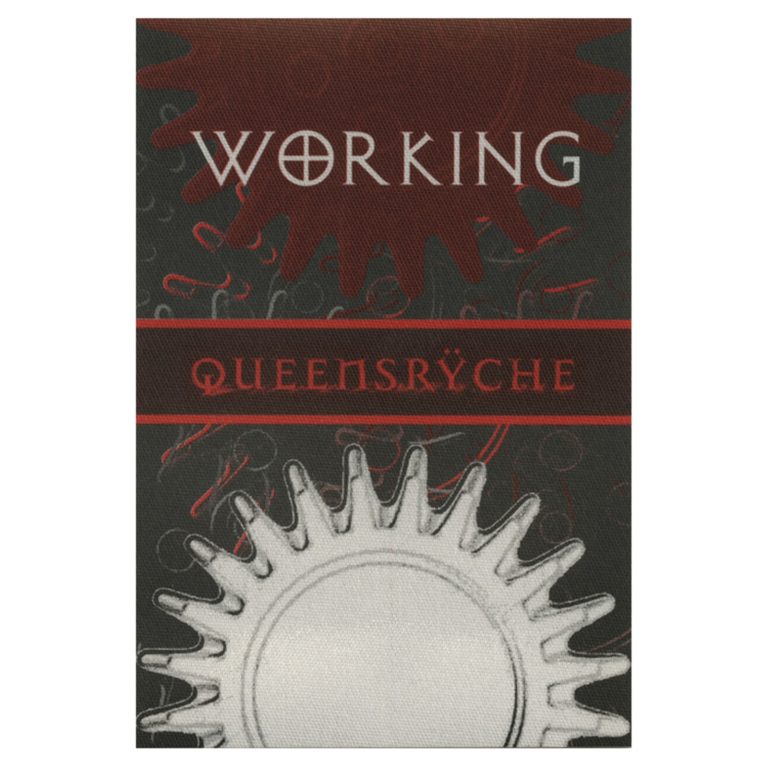 Queensryche 2000's Q2K Concert Tour Working Backstage Pass