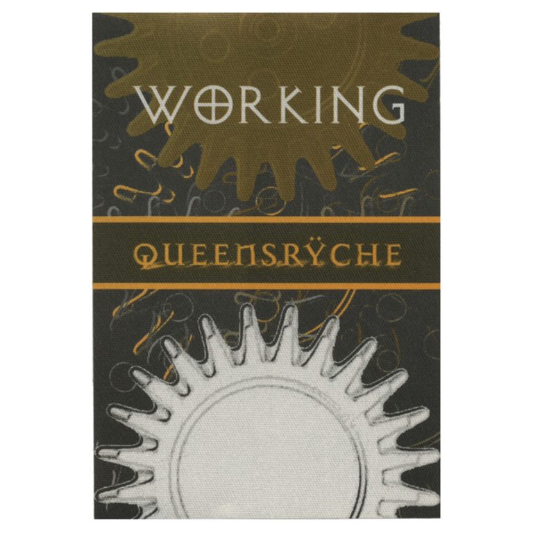 Queensryche 1999 Q2K Concert Tour Working crew Backstage Pass