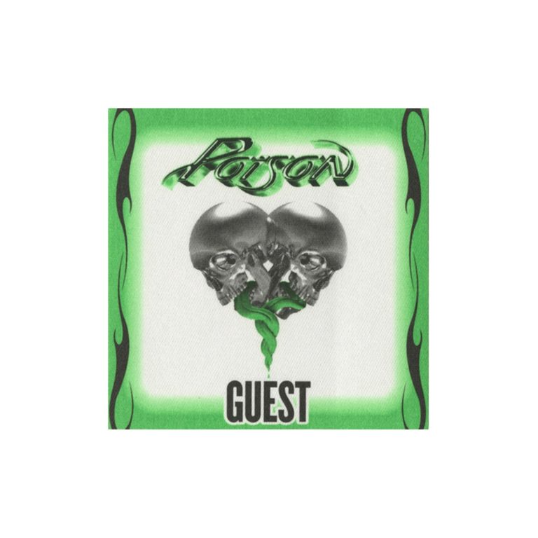 Poison 2008 Live, Raw & Uncut Concert Tour Guest Backstage Pass