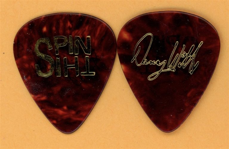 The Rembrandts Danny Wilde Vintage Guitar Pick - 1998 Spin This Tour
