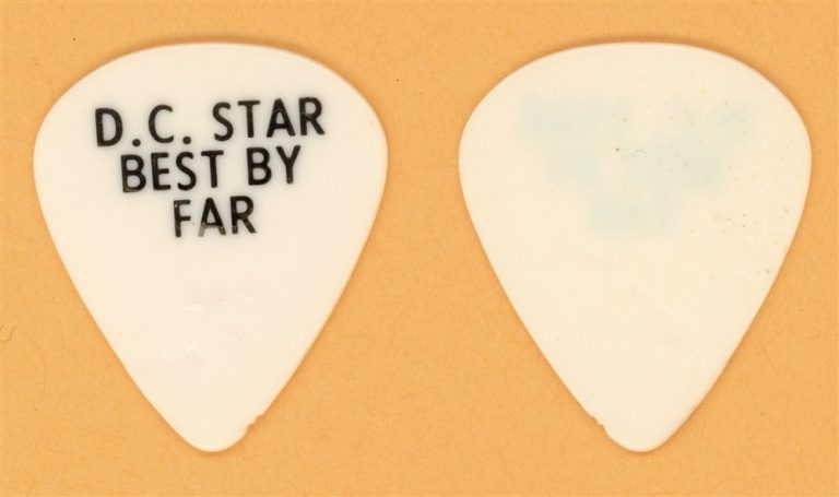 DC Star Best By Far Vintage Tour Guitar Pick