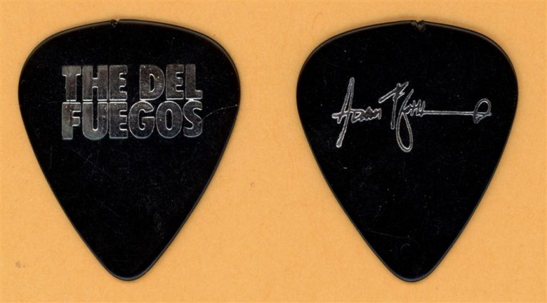 The Del Fuegos Adam Roth Vintage Guitar Pick - 1989 Smoking in the Fields Tour