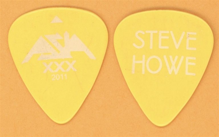 Asia Steve Howe XXV Vintage Guitar Pick - 2011 US Tour