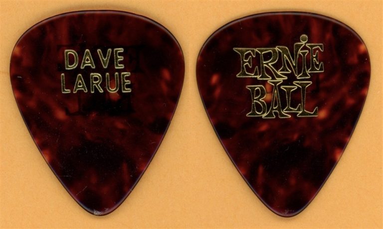 Dixie Dregs Dave Larue Steve Morse Satriani Vintage Tour Guitar Pick
