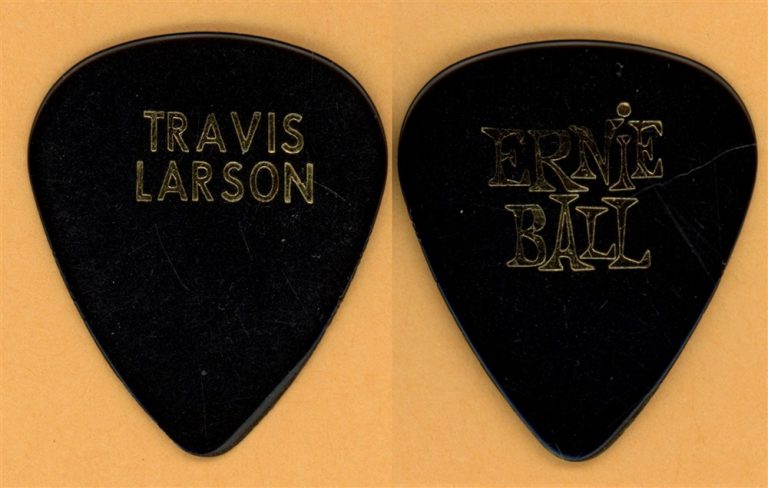 Dixie Dregs Travis Larson Steve Morse Satriani Vintage Tour Guitar Pick