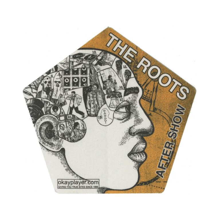 The Roots 2002 Phrenology Concert Tour After Show Backstage Pass