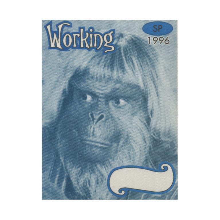 Smashing Pumpkins 1996 Mellon Collie Concert Tour Working Backstage Pass