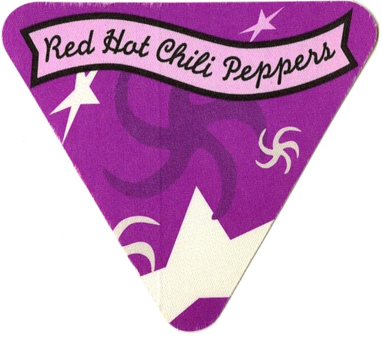 Red Hot Chili Peppers 1995 One Hot Minute Concert Tour Aftershow Backstage Pass