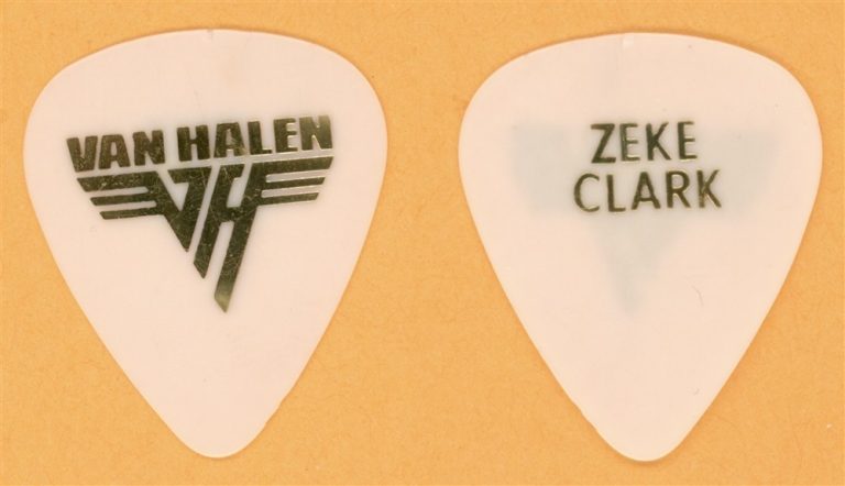 Van Halen EVH Zeke Clark Vintage Guitar Pick - 1986 5150 Tour