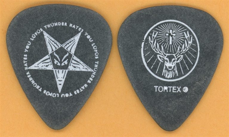 Bloodhound Gang Lupus Vintage Guitar Pick - 2005 Hefty Fine Tour