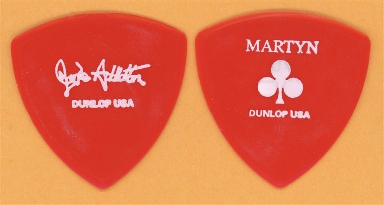 Janes Addiction Martyn Lenoble Vintage Guitar Pick - 2003 Tour