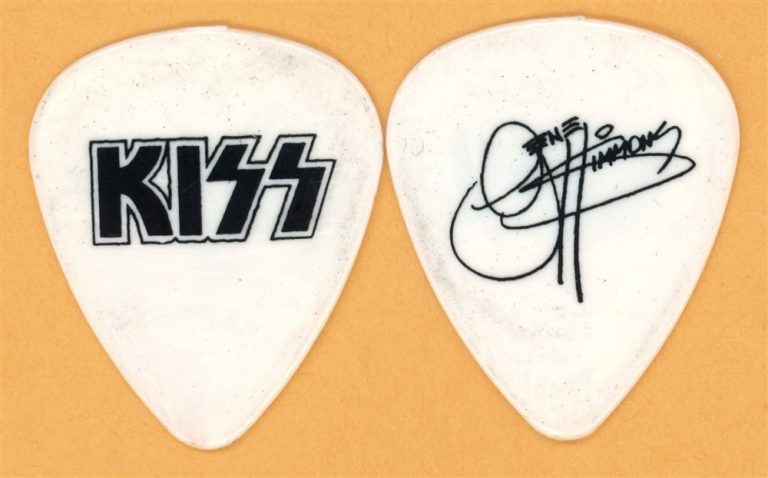 KISS Gene Simmons Vintage Guitar Pick - 2001 Farewell Tour - V2 Misprint