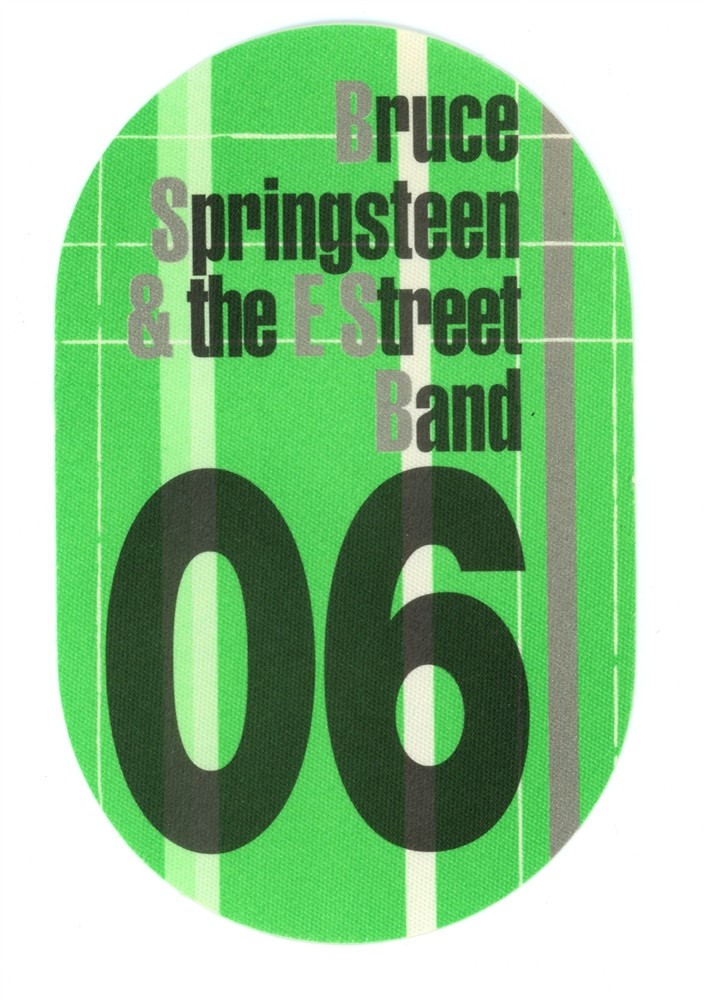 Bruce Springsteen 2005 Devils & Dust Concert Tour Night 06 Backstage Pass