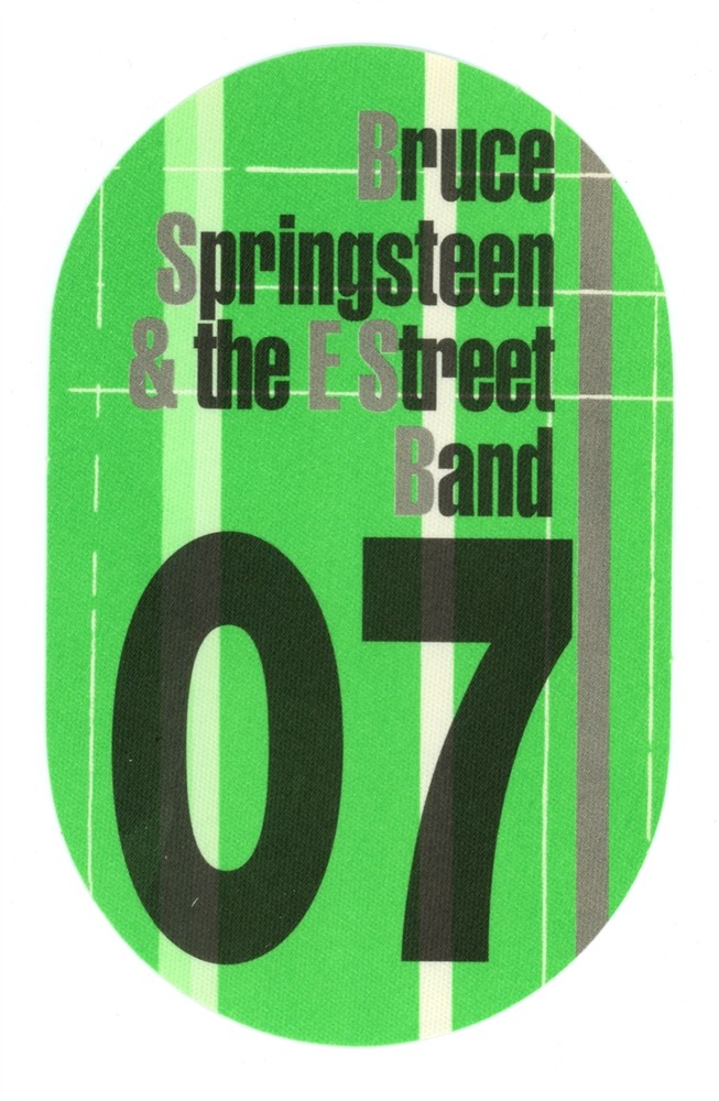 Bruce Springsteen 2005 Devils & Dust Concert Tour Night 07 Backstage Pass