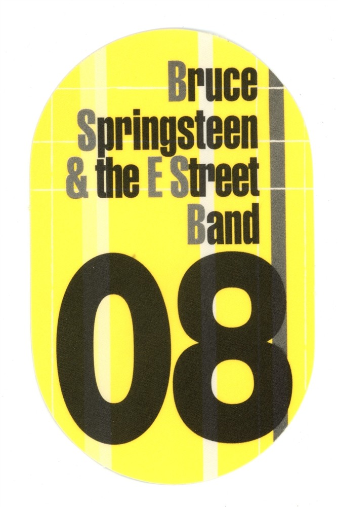 Bruce Springsteen 2005 Devils & Dust Concert Tour Night 08 Backstage Pass