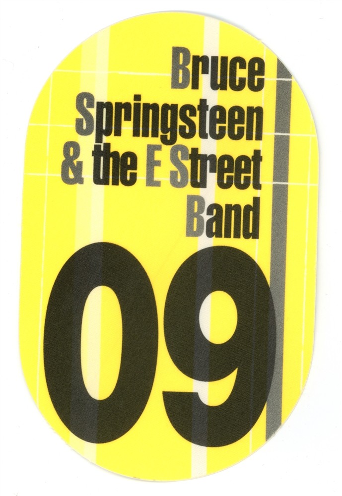 Bruce Springsteen 2005 Devils & Dust Concert Tour Night 09 Backstage Pass