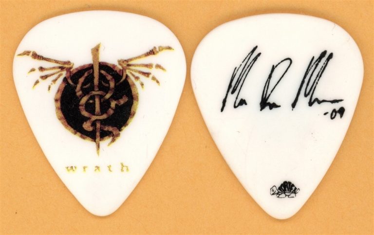 Lamb of God Mark Morton Vintage Guitar Pick - 2009 Wrath Tour