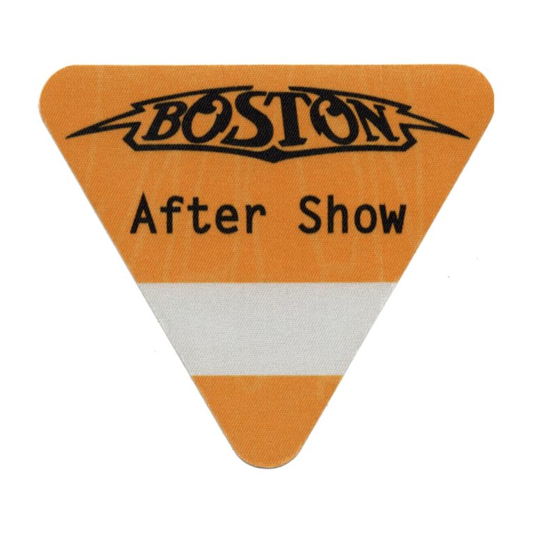 Boston 1994 Walk On Concert Tour After Show Backstage Pass