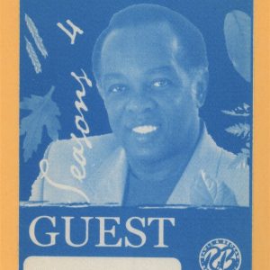Lou Rawls 1998 Seasons 4 U Concert Tour GUEST Backstage Pass