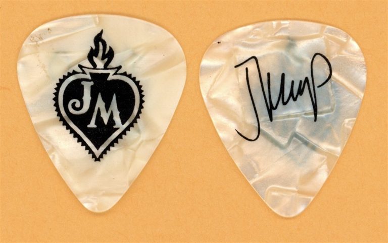 John Mellencamp Vintage Guitar Pick - 2010 Words and Music Tour