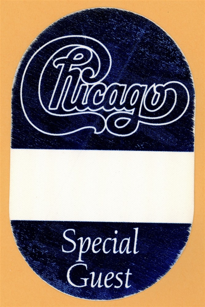 Chicago 1995 Night & Day Concert Tour GUEST Backstage Pass