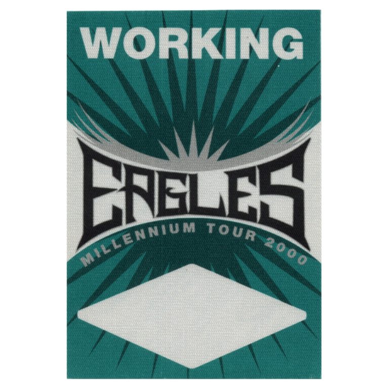 The Eagles 2000 Millennium Concert Tour Working Backstage Pass