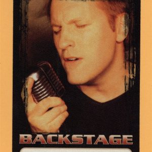 Collin Raye 1998 The Walls Came Down Concert Tour Backstage Pass