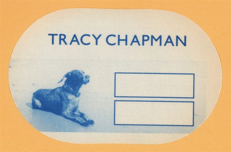 Tracy Chapman 2002 Let It Rain Concert Tour After Show Backstage Pass