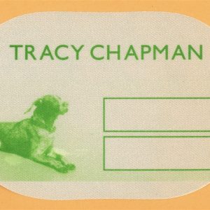 Tracy Chapman 2002 Let It Rain Concert Tour After Show Backstage Pass