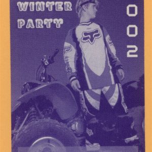 Aaron Carter 2002 Rap & Retro Concert Tour CREW Backstage Pass