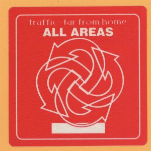 Traffic 1994 Far From Home Concert Tour All Areas Backstage Pass