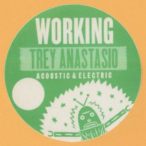 Trey Anastasio 2001 Phish Acoustic & Electric Concert Tour Backstage Pass