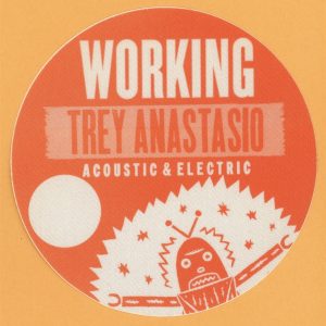 Trey Anastasio 2001 Phish Acoustic & Electric Concert Tour Backstage Pass
