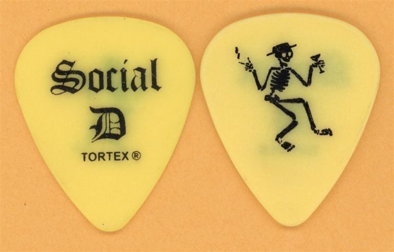 Social Distortion Jonny Wickersham Vintage Guitar Pick - 2004 Rock 'n' Roll Tour
