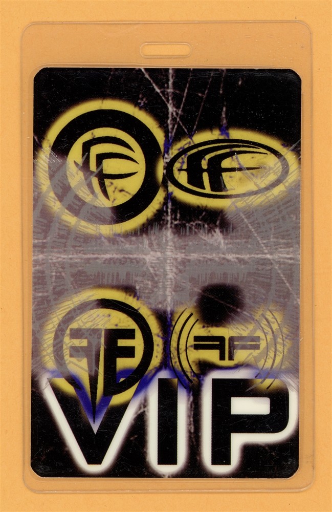 Fear Factory 2001 Digimortal Tour All Access Laminated Backstage Pass