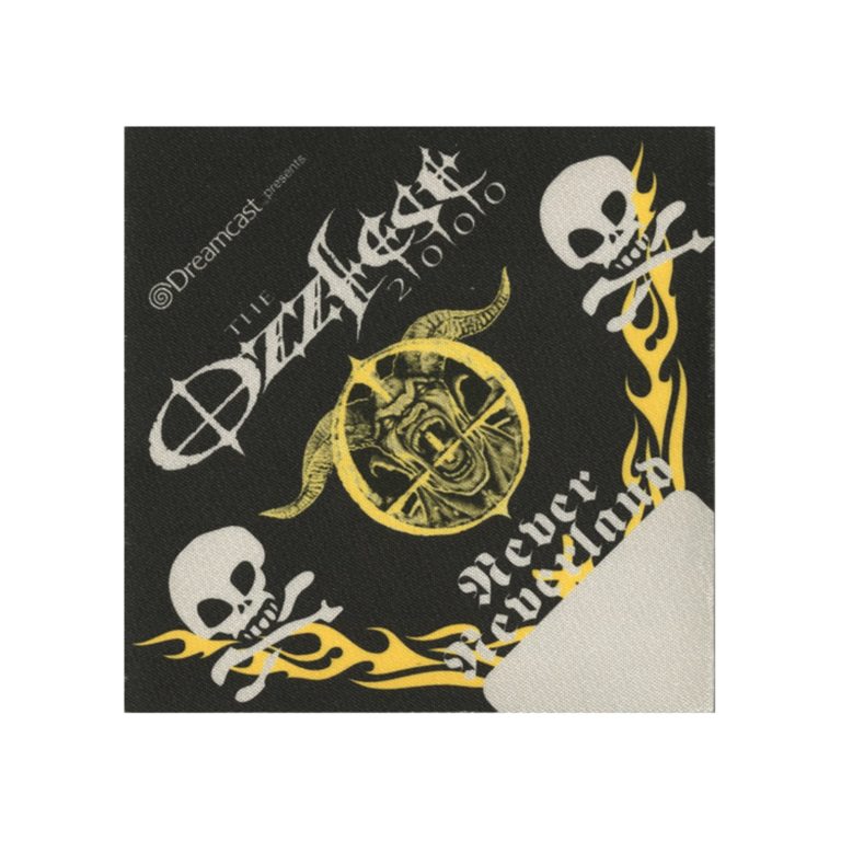 Ozzy Osbourne 2000 Ozzfest w/ Pantera Concert Tour Neverland Backstage Pass