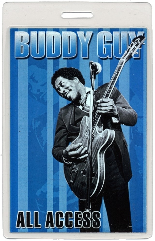 Buddy Guy 2000's Concert Tour Laminated Backstage Pass All Access