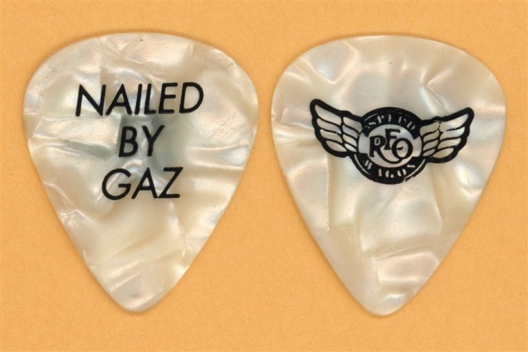 REO Speedwagon Gary Gaz Douglas Vintage Guitar Pick - 2003 Tour