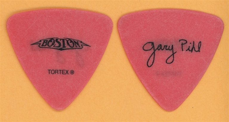 Boston Gary Pihl Vintage Guitar Pick - 2008 Hyper Space Tour