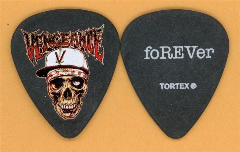Avenged Sevenfold Zacky Vengeance Vintage Guitar Pick - 2010 Nightmare Tour