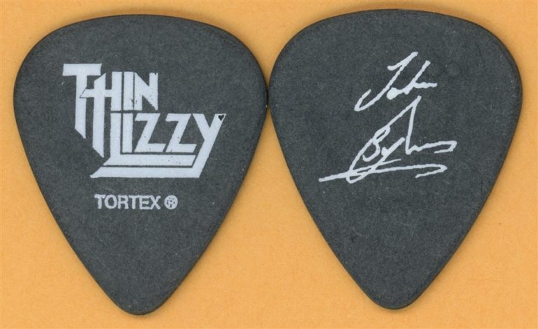 Thin Lizzy John Sykes Vintage Guitar Pick - 2006 Tour
